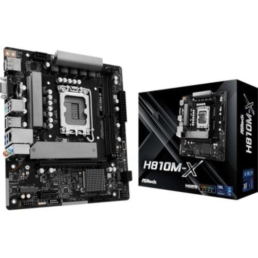 Carte mère ASRock H810M-X Intel H810 LGA 1851 Micro ATX