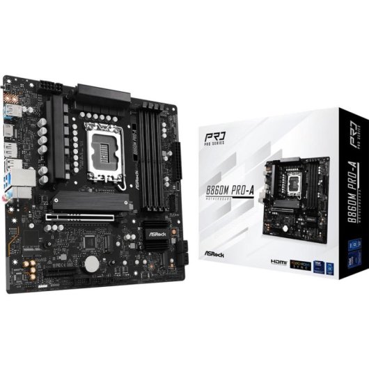 Asrock B860M Pro-A Intel B860 LGA 1851 (Socket V1) micro ATX DDR5
