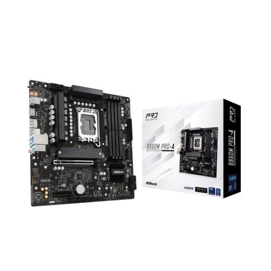 Asrock B860M Pro-A Intel B860 LGA 1851 (Socket V1) micro ATX DDR5