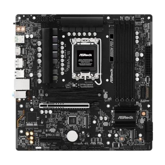 Asrock B860M Pro-A Intel B860 LGA 1851 (Socket V1) micro ATX DDR5
