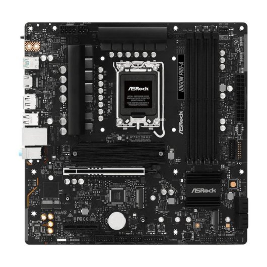 Asrock B860M Pro-A Intel B860 LGA 1851 (Socket V1) micro ATX DDR5