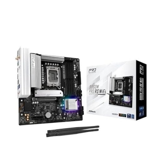 Placa mãe ASRock B860 LGA1851 Micro ATX B860M Pro Race Sport WiFi PCIe 3.0 DDR4 Advanced