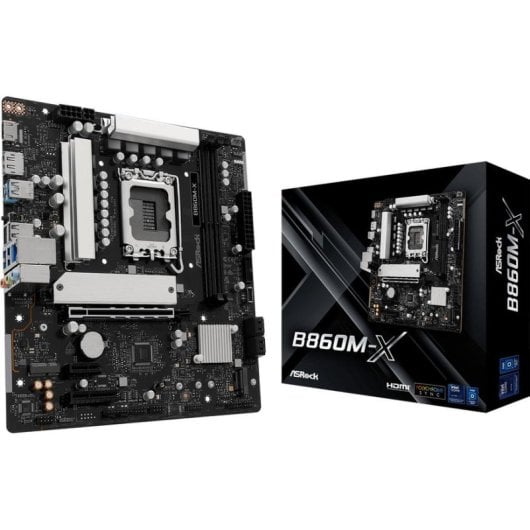 Carte mère Asrock B860M-X B860 LGA 1851 DDR5 Micro ATX 2.5GbE M.2 PCIe 3.0
