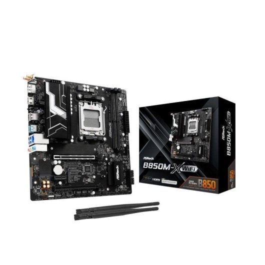 Motherboard ASRock B860M-X WiFi B860 LGA 1851 DDR5 Micro ATX WiFi 6E PCIe 5.0