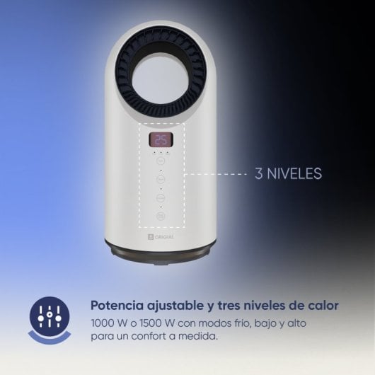 Chauffage sans pales HEATFREE 1500 d'origine, 1500 W