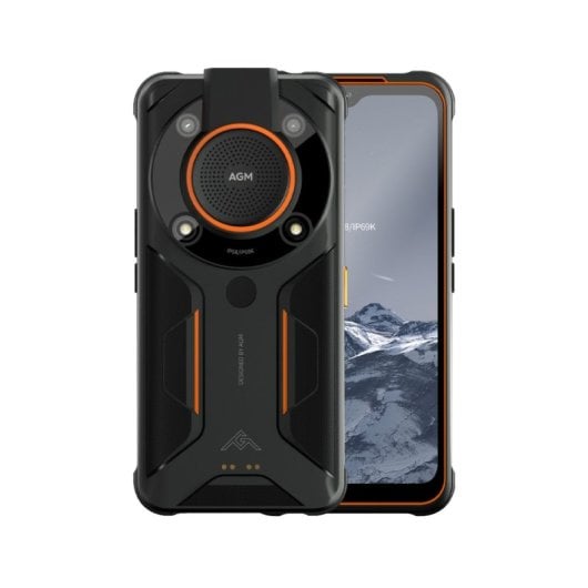 Smartphone AGM Glory G1 SE 6GB 128GB 5G Dual SIM Negro Batería 6200mAh Resistente