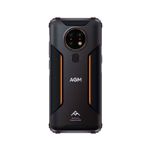 Smartphone AGM H3 4 Go 64 Go Double SIM IP68/69K MIL-STD-810H Caméra IR 5400 mAh NFC Noir