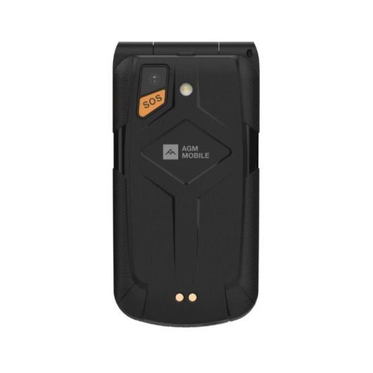 AGM M10 Flip 4G Dual-SIM-Mobiltelefon Schwarz MIL-STD-810H 1200 mAh Bluetooth 5.0