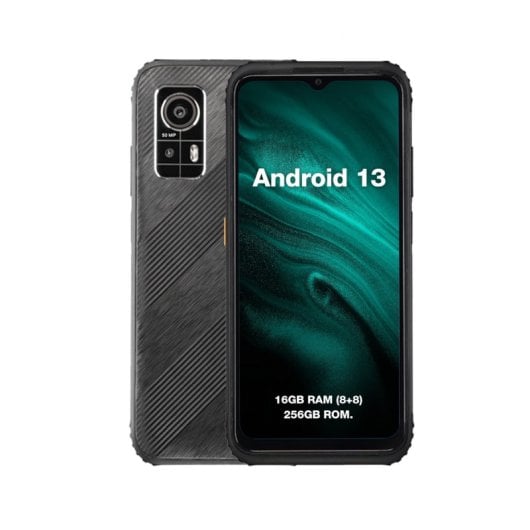 Smartphone robusto AGM H6 8GB 256GB 5G Dual SIM Nero