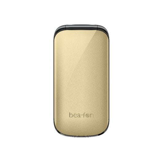 Beafon C245 2,4″ Dual-SIM-Handy Bluetooth MicroSD Kamera Blitz Champagner