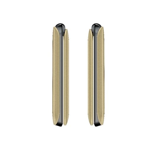 Beafon C245 2,4″ Dual-SIM-Handy Bluetooth MicroSD Kamera Blitz Champagner