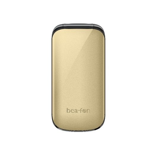 Beafon C245 2,4″ Dual-SIM-Handy Bluetooth MicroSD Kamera Blitz Champagner