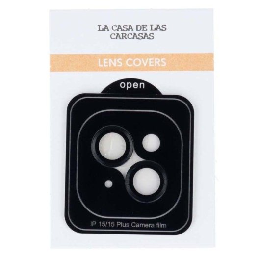 Funda para móvil La Casa de las Carcasas Cubre Objetivo Ligera Ajuste Perfecto para iPhone 15 Plus