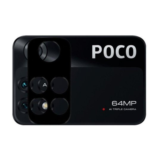 Funda para móvil La Casa de las Carcasas Protector Metalizado para Xiaomi Poco M4 Pro 4G