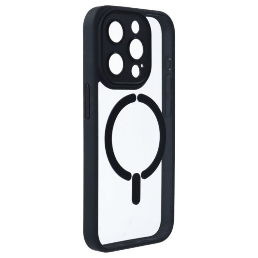 Funda Bumper Compatible Con Magsafe Con Cubre Cámara Para Iphone 15 Pro Max