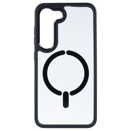 Funda para móvil La Casa de las Carcasas Bumper Compatible con Magsafe TPU Transparente para Samsung Galaxy S23