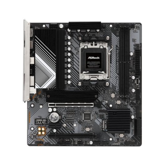 Scheda madre Asrock B650 Micro ATX Socket AM5 DDR5 PCIe 4.0 RAID USB 3.2 2.5GbE