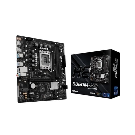 Carte mère ASRock B860 Micro ATX LGA 1851 B860M-H2 DDR4 USB 3.0 VRM optimisée