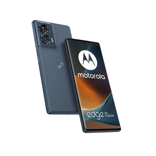 Motorola Edge 50 Fusion 8 Go 256 Go 5G IP68 TurboPower Smartphone Bleu