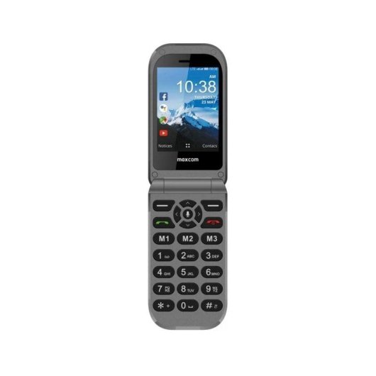 Maxcom Comfort MK399 4G 4GB 512MB Double Écran Noir