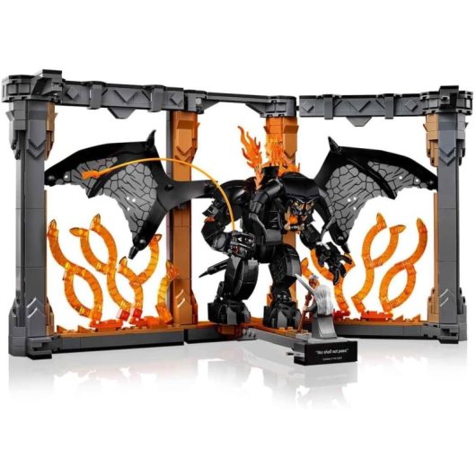 LEGO Icons Rincón entre Libros El Señor de los Anillos Balrog 10367 1201 piezas
