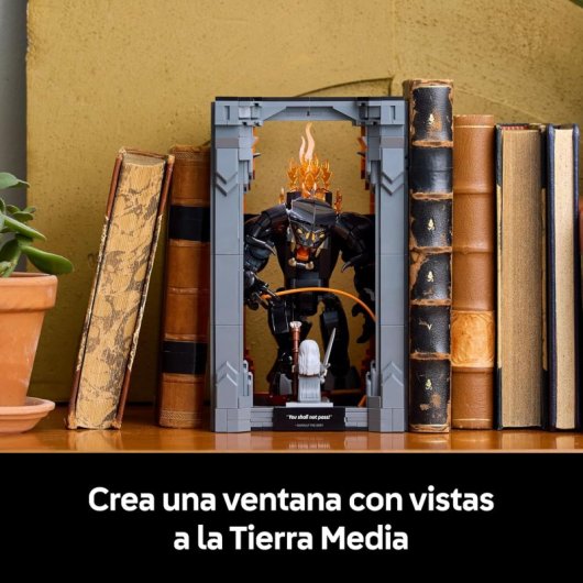 LEGO Icons Rincón entre Libros El Señor de los Anillos Balrog 10367 1201 piezas