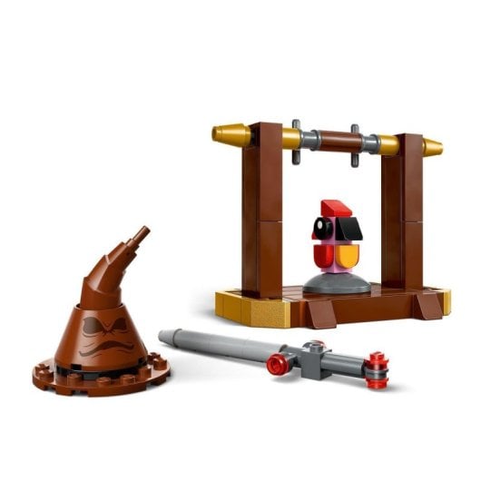 Conjunto de construção LEGO Harry Potter Fawkes Dumbledore's Phoenix com 299 peças articuladas