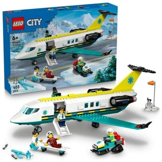 LEGO City Ambulância Aérea 60465 403 peças