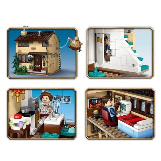 Lego Harry Potter 76451 Privet Drive Visita Zia Marge Set di costruzioni 639 pezzi 8+