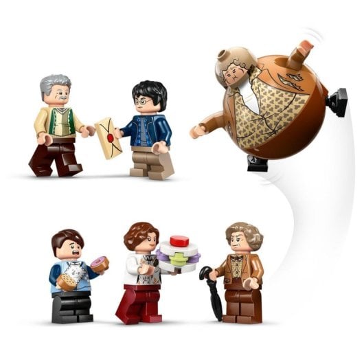 Lego Harry Potter 76451 Privet Drive Visita Zia Marge Set di costruzioni 639 pezzi 8+
