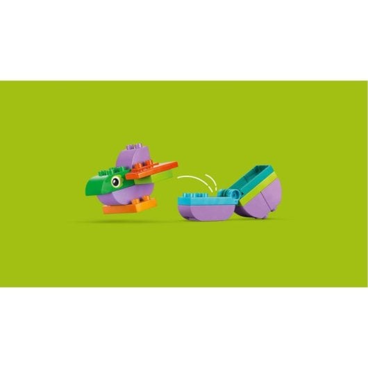 LEGO DUPLO Brinquedo 10451 Dinossauros 3 em 1 108 peças com peças móveis