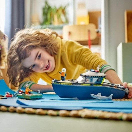 LEGO City Polizeiboot Verfolgungsjagd 60456 264 Teile