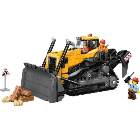 LEGO City Yellow Bulldozer 60466 682 pièces 8+ Pistons de moteur et accessoires