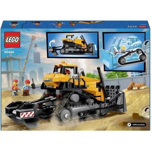 LEGO City Bulldozer Gelb 60466 682 Teile