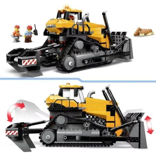 LEGO City Bulldozer Gelb 60466 682 Teile