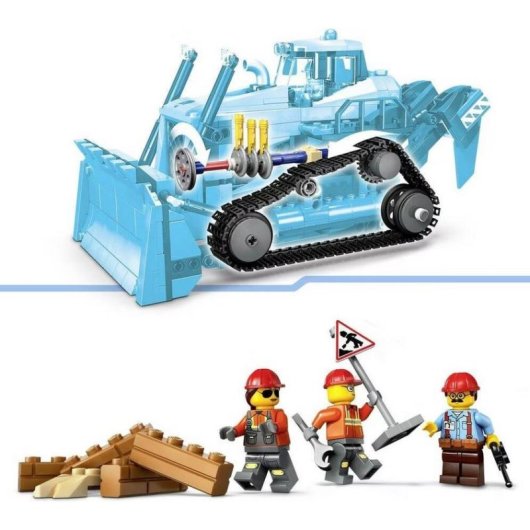 LEGO City Bulldozer Gelb 60466 682 Teile