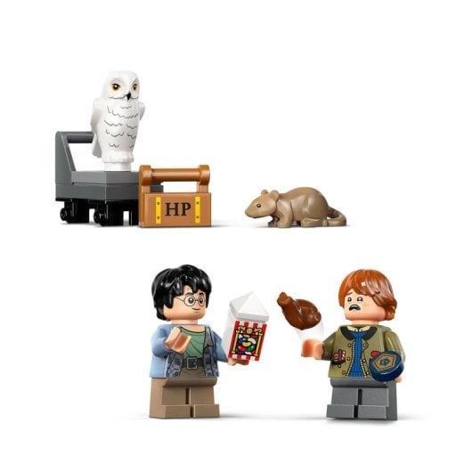 Set de construcción Lego Harry Potter 76450 Rincón entre Libros Expreso de Hogwarts 832 piezas