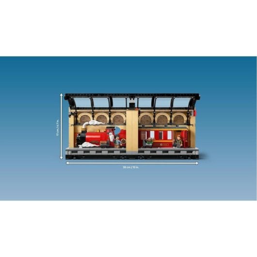 Set de construcción Lego Harry Potter 76450 Rincón entre Libros Expreso de Hogwarts 832 piezas