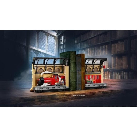 Set de construcción Lego Harry Potter 76450 Rincón entre Libros Expreso de Hogwarts 832 piezas