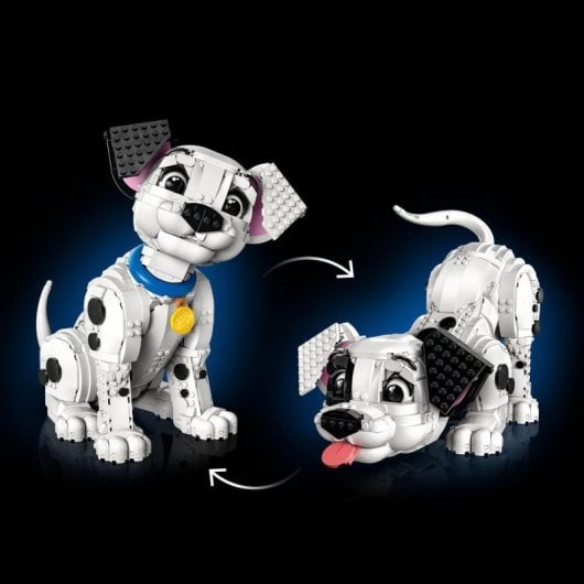 Set de construcción Lego 43269 Cachorro de 101 Dálmatas 1722 piezas 22cm Disney adulto