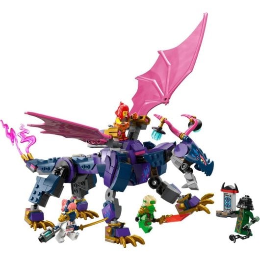 Set de construcción LEGO NINJAGO Dragón Maestro Rontu 71842 381 piezas articulado