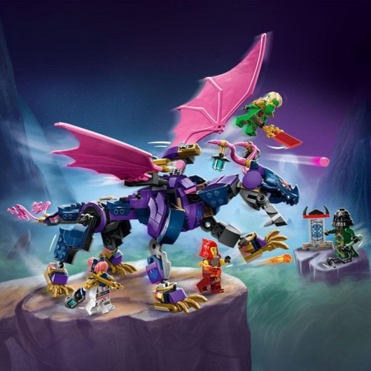 Set de construcción LEGO NINJAGO Dragón Maestro Rontu 71842 381 piezas articulado