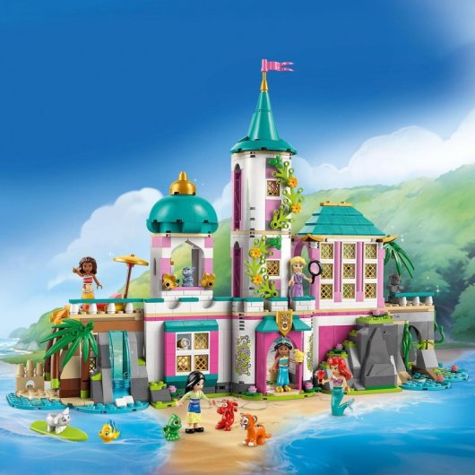 Set de construcción Lego Castillo de las Princesas y Mascotas Reales 787 piezas Disney