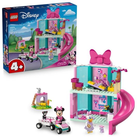 Set de construcción Lego Hotel de Mascotas de Minnie 43274 Disney 161 piezas 4+ años