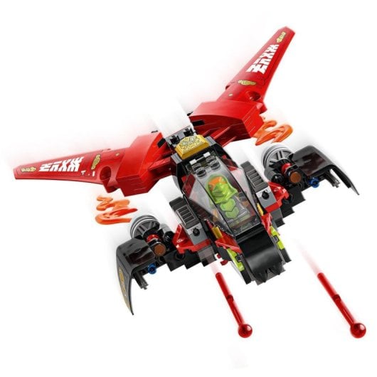 Conjunto de Veículos de Batalha Ninja 3 em 1 LEGO Ninjago 71844 com 561 Peças e 6 Minifiguras