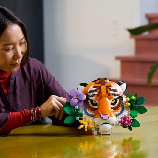 LEGO Art 31217 Tiger Nature Colors Ensemble de construction 744 pièces Adultes