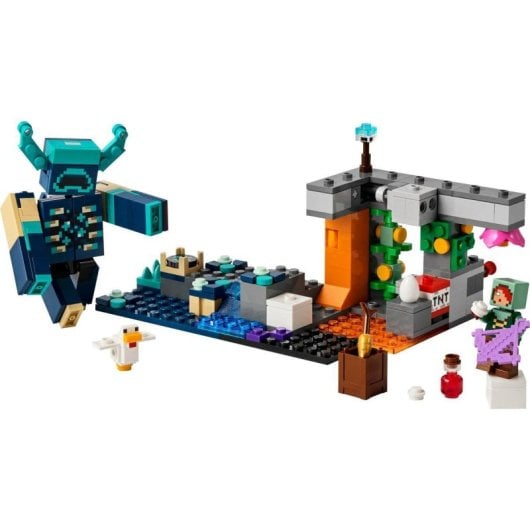Conjunto de construção Lego Minecraft 21274 The Keeper Encounter, 238 peças