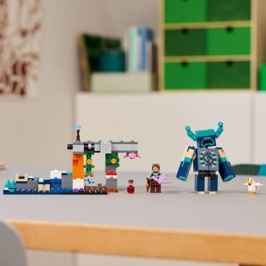 Conjunto de construção Lego Minecraft 21274 The Keeper Encounter, 238 peças