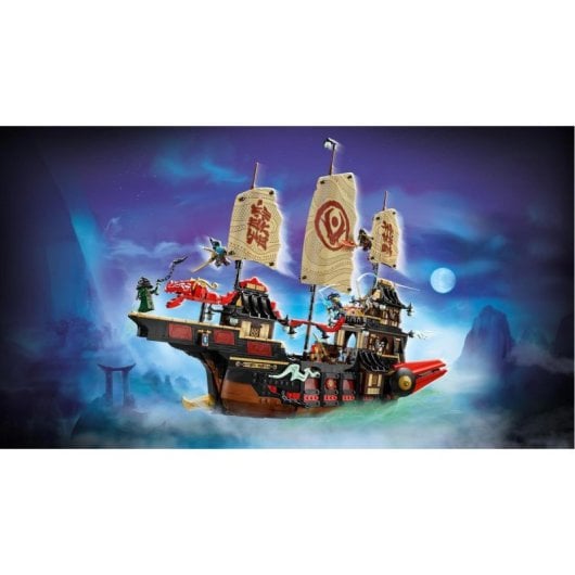 Conjunto LEGO Ninjago Temple Bounty 71848 com 2387 peças e 6 minifiguras para exposição
