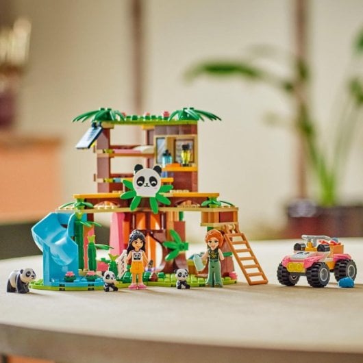 Lego Friends 42648 Panda Shelter Conjunto de construção com 243 peças Quad Tree House